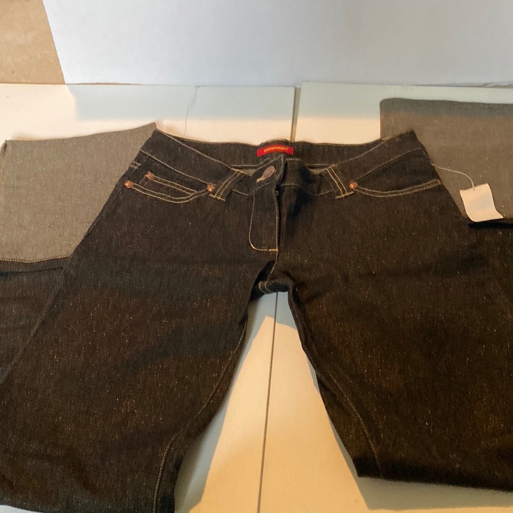 NWT & Vintage Blue Asphalt Straight Cuffed Leg Jeans